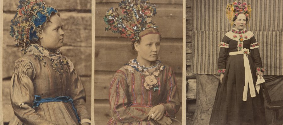 Kuvat 1&2: Snellman Anna Helena, 1876. Kuva 3: Reinberg, Johan Jakob, 1876, Museovirasto